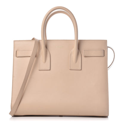 Saint Laurent Calfskin Small Sac De Jour Nude Powder 1 of 14