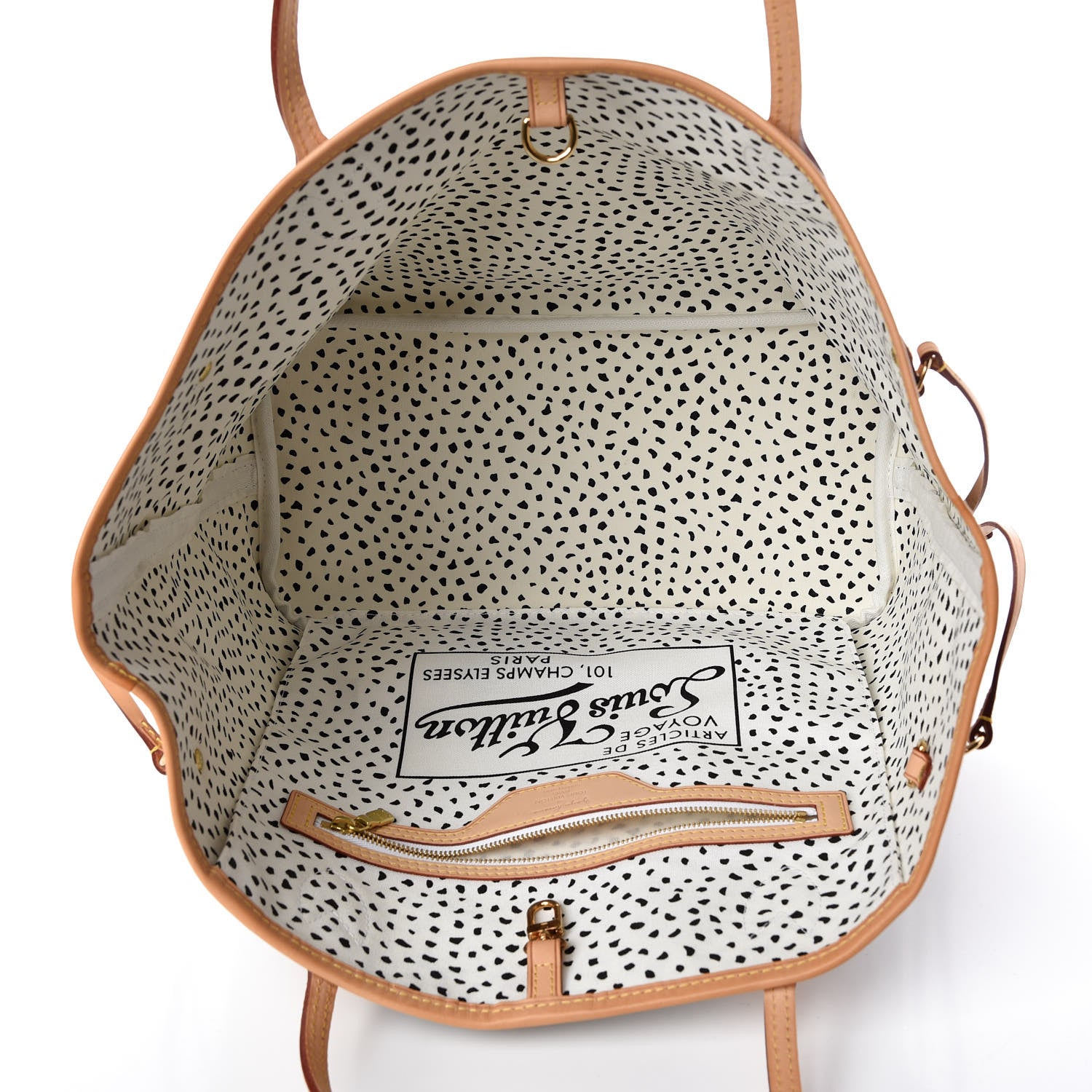 Louis Vuitton Monogram Kusama Waves Neverfull MM White 7 of 10