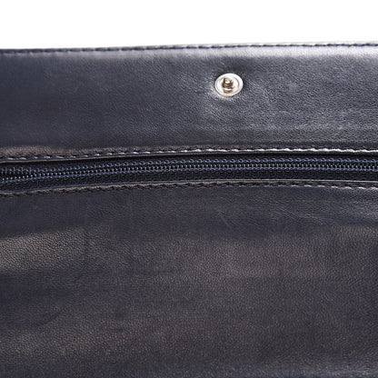 Chanel Denim Coco Wallet On Chain WOC Blue 10 of 12