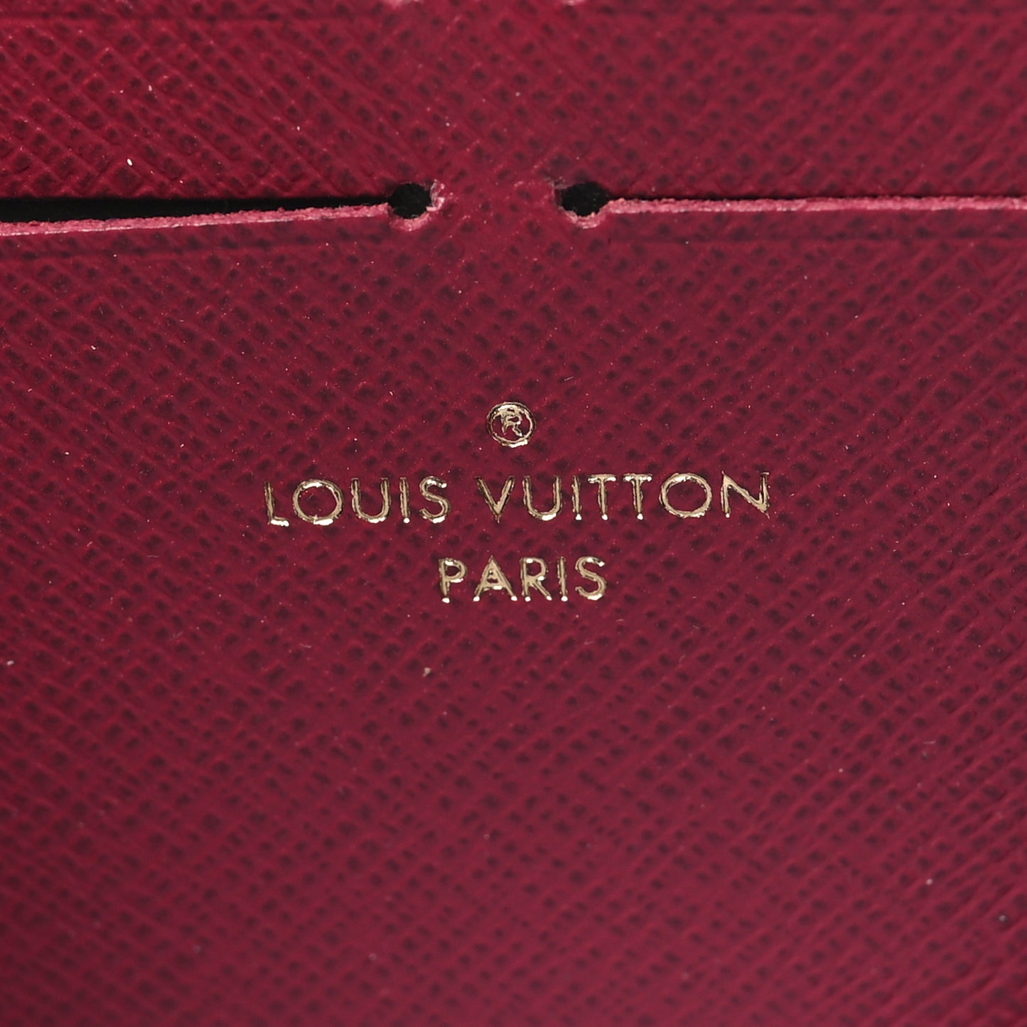 Monogram Clemence Wallet Fuchsia