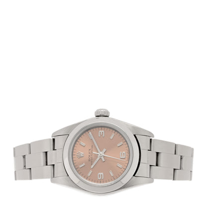Rolex Stainless Steel 24mm Oyster Perpetual Watch Pink 76080 2 of 4