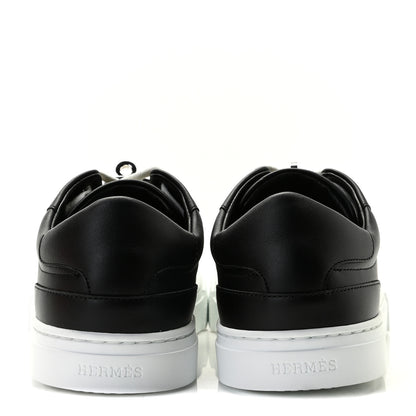 Hermes Calfskin Day Sneakers 37 Black 4 of 8