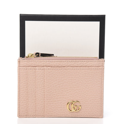 Gucci Dollar Calfskin GG Marmont Coin Case Card Holder Perfect Pink 7 of 7