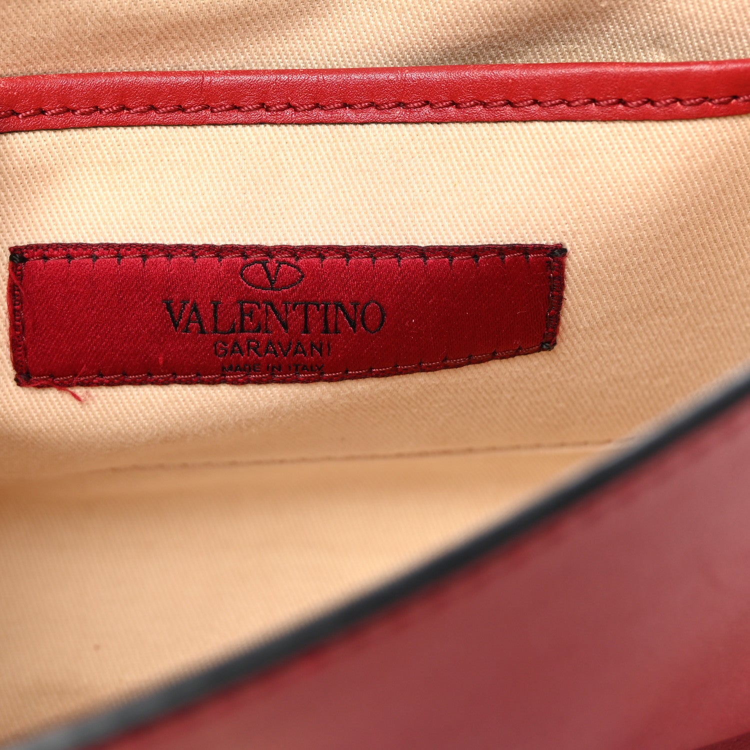 Valentino Garavani Vitello Medium Rockstud Flip Lock Crossbody Bag Rosso Valentino 6 of 9