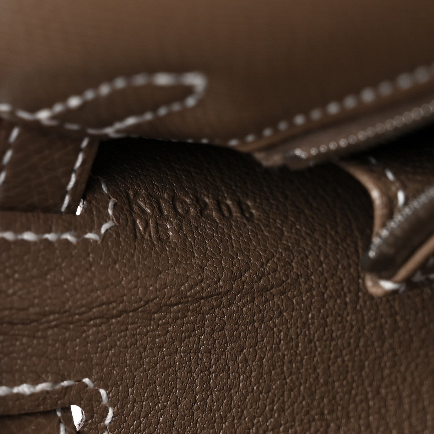 Hermes Epsom Kelly Sellier 25 Etoupe 7 of 12