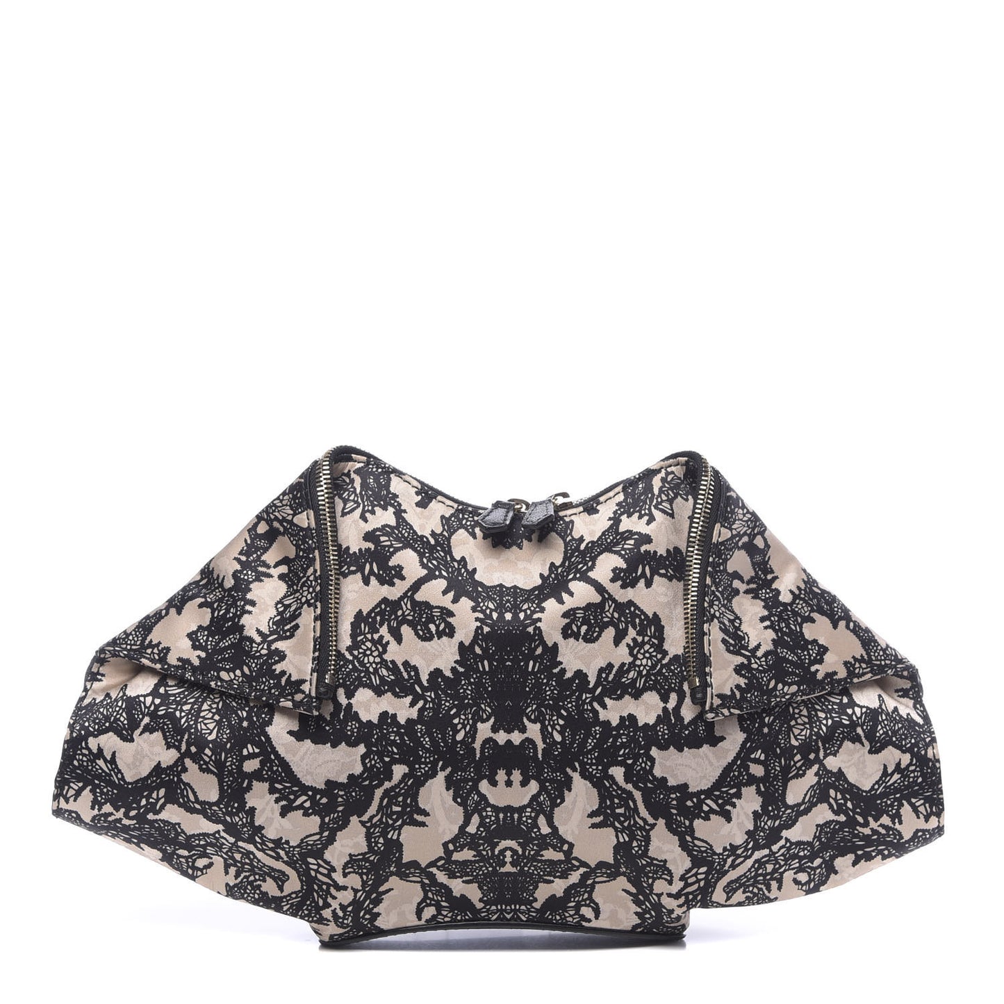 Silk De Manta Lace Print Clutch