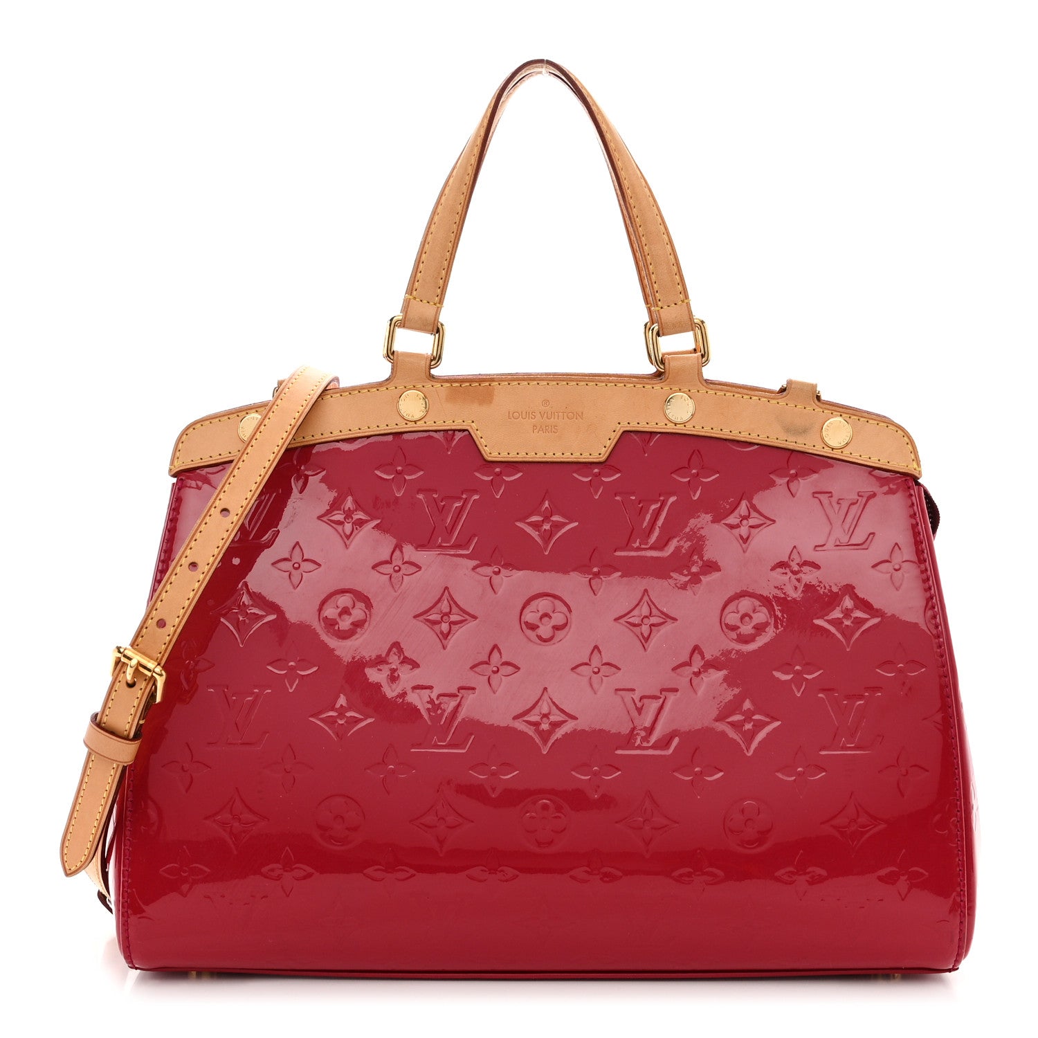 Louis Vuitton Vernis Brea GM Pomme D'Amour 1 of 13