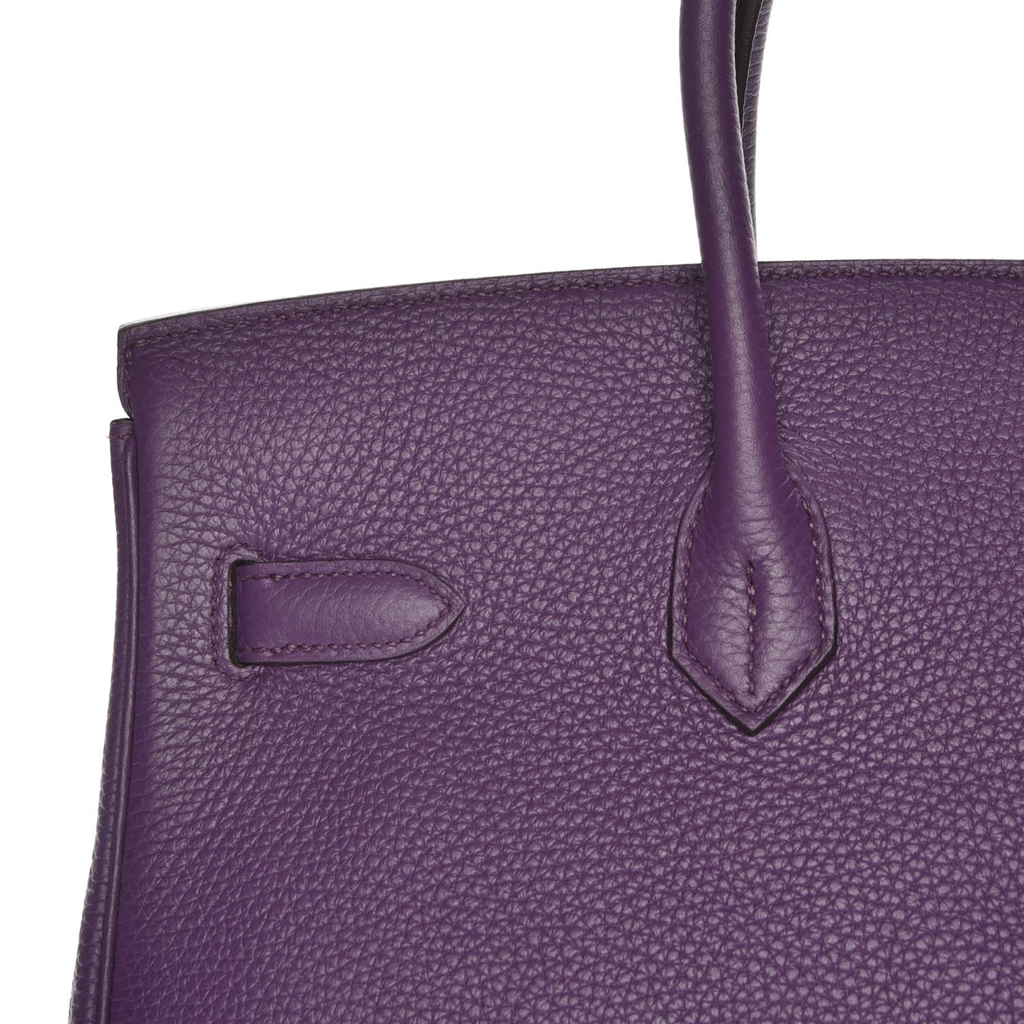 Taurillon Clemence Birkin 35 Ultraviolet