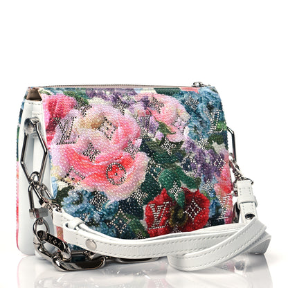 Louis Vuitton Satin Crystal Embellished Monogram Coussin BB Multicolor 3 of 9