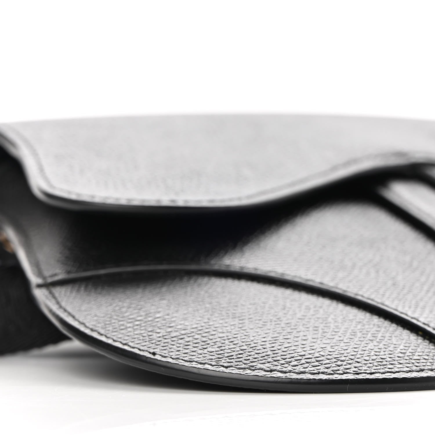 Christian Dior Calfskin Saddle Belt Bag Black 8 of 8