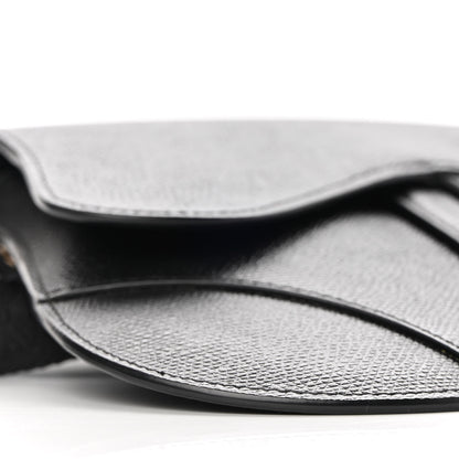 Christian Dior Calfskin Saddle Belt Bag Black 8 of 8