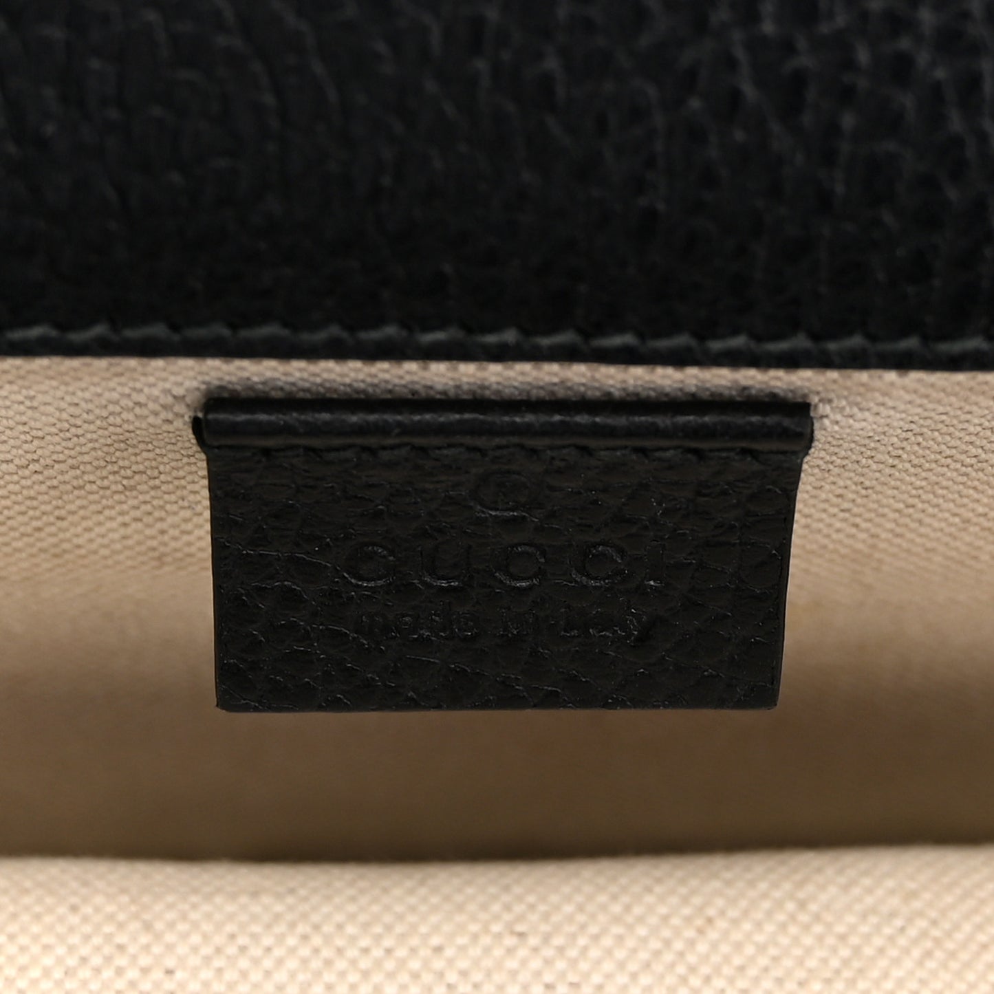 Pebbled Calfskin Small Dionysus Shoulder Bag Black