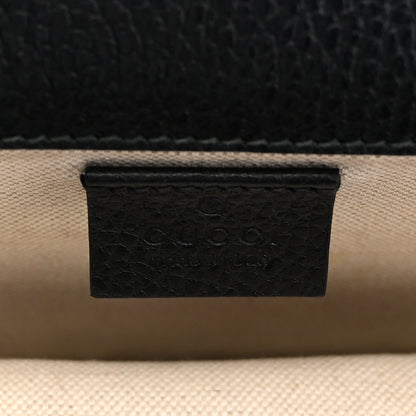 Gucci Pebbled Calfskin Small Dionysus Shoulder Bag Black 6 of 14