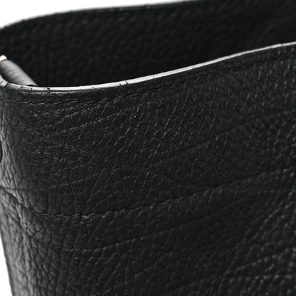 Delvaux Grained Calfskin Le Pin Tote Black 14 of 14