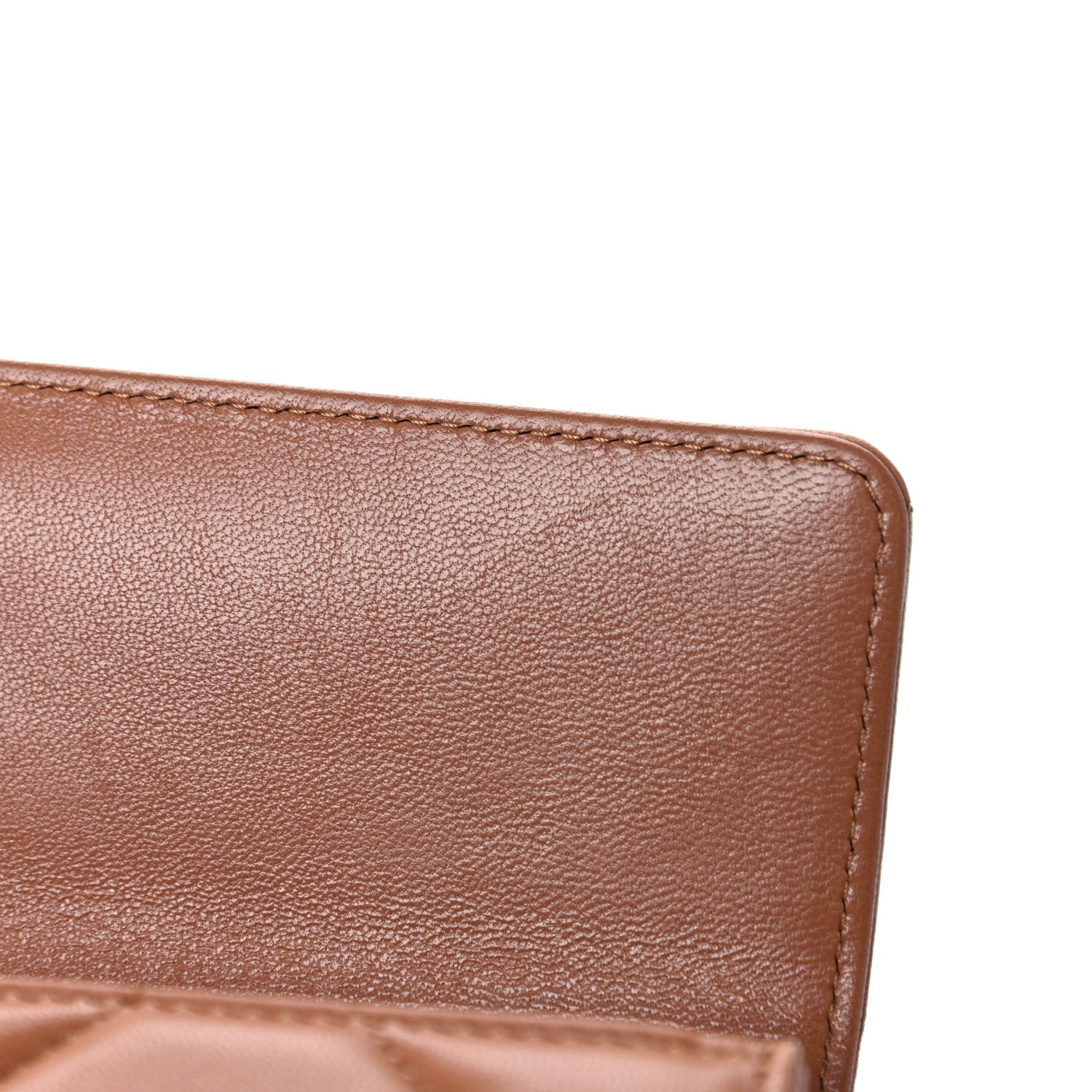Chanel Lambskin Quilted Chanel 19 Flap Wallet Brown 12 of 18