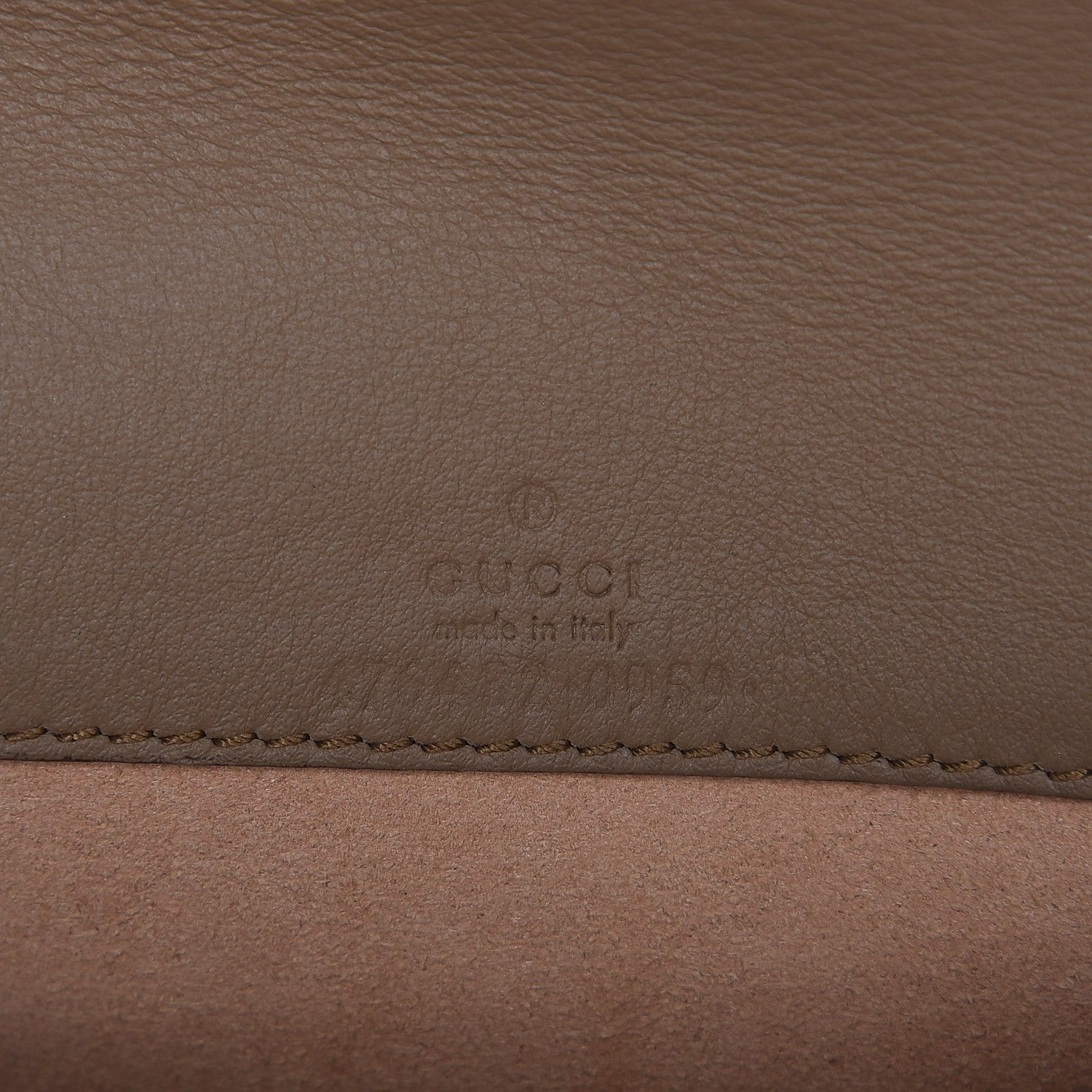 Gucci GG Supreme Monogram Super Mini Dionysus Shoulder Bag Taupe 6 of 7
