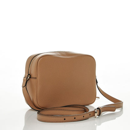 Gucci Pebbled Calfskin Small Soho Disco Bag Rose Beige 3 of 7