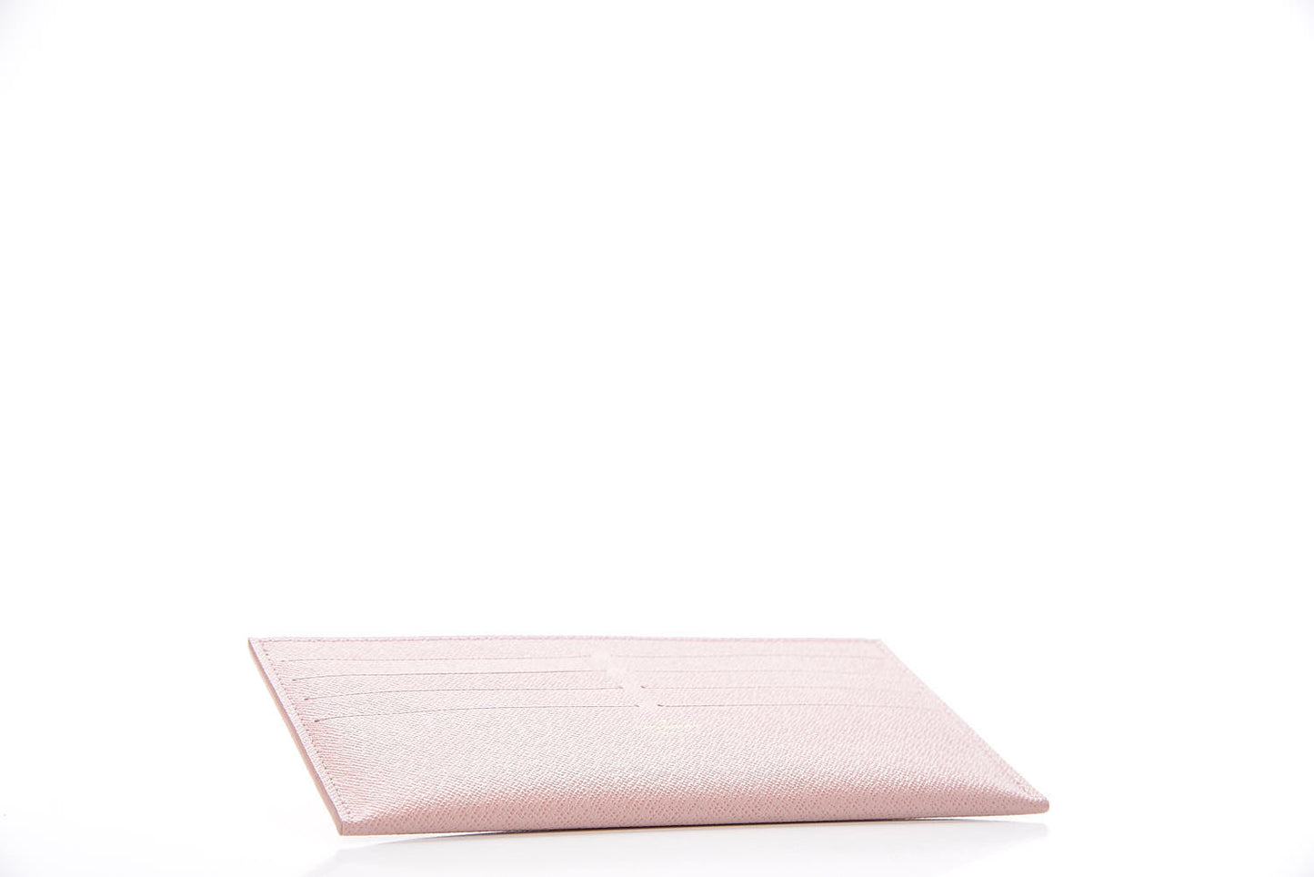 Calfskin Felicie Card Holder Insert Rose Ballerine