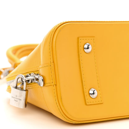 Louis Vuitton Epi Alma BB Citron 10 of 14