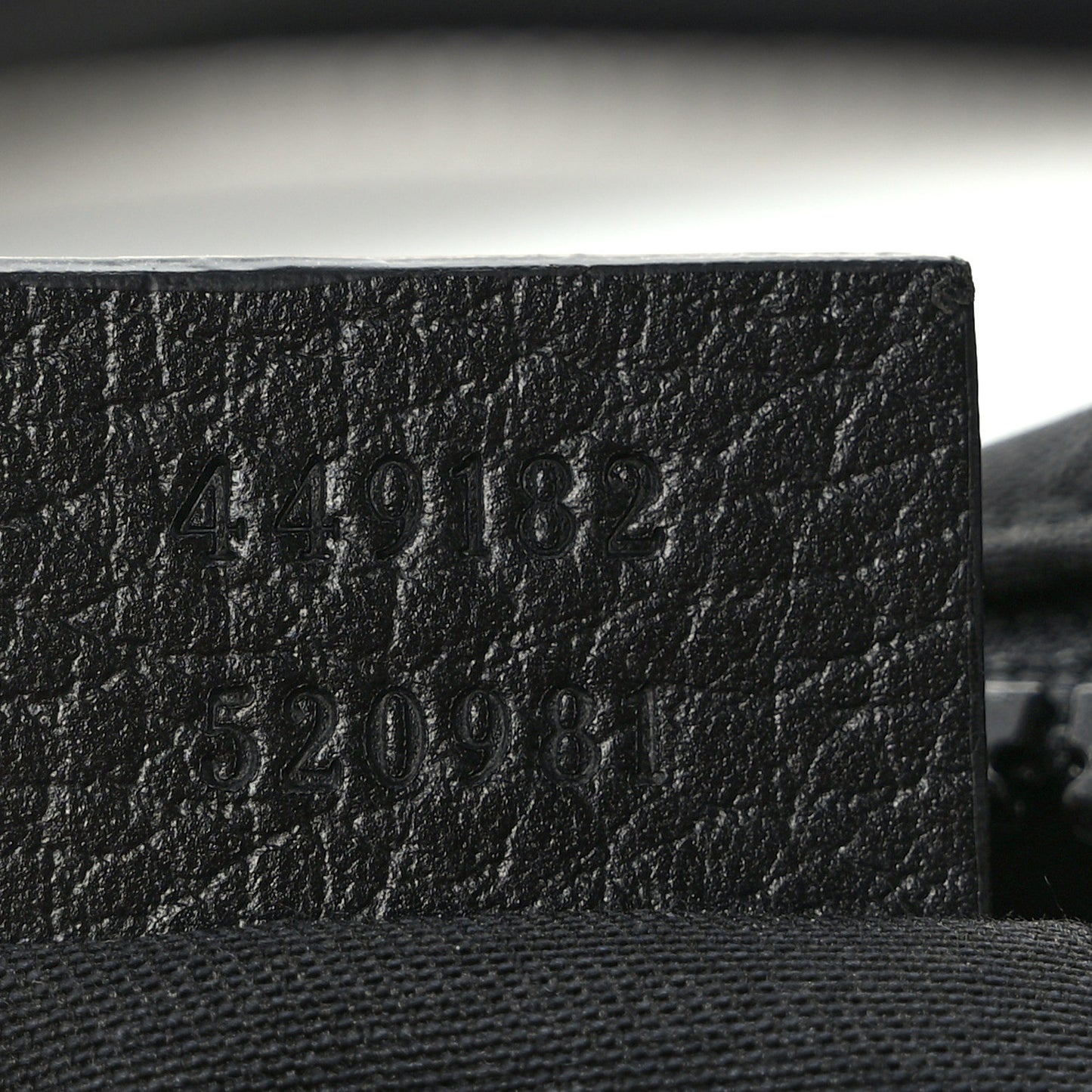 Nylon Monogram Fanny Pack Belt Bag Black