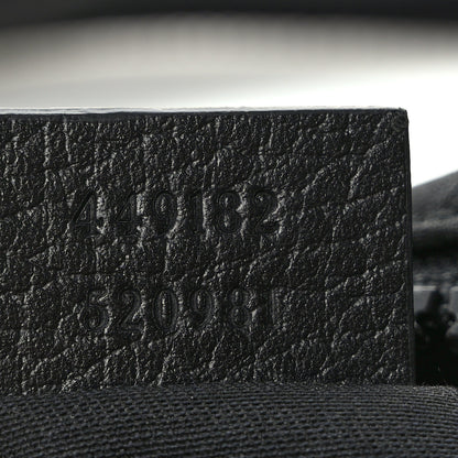 Gucci Nylon Monogram Fanny Pack Belt Bag Black 7 of 9