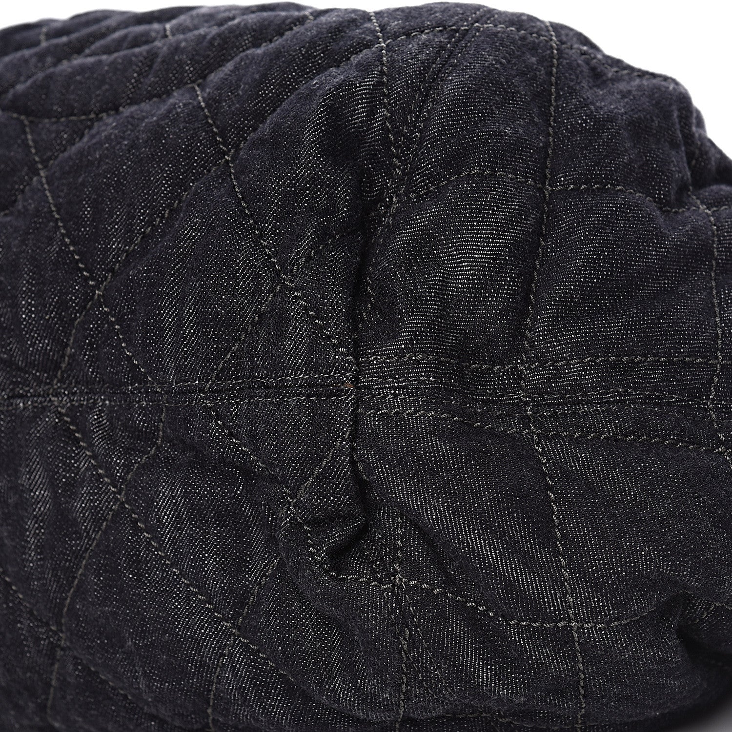 Chanel Denim Quilted Stretch Spirit Large Cabas Tote Blue 10 of 11