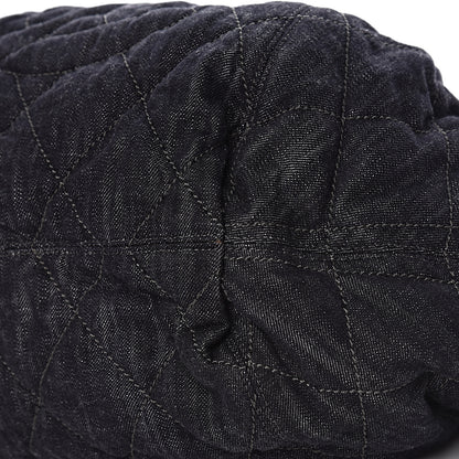 Chanel Denim Quilted Stretch Spirit Large Cabas Tote Blue 10 of 11