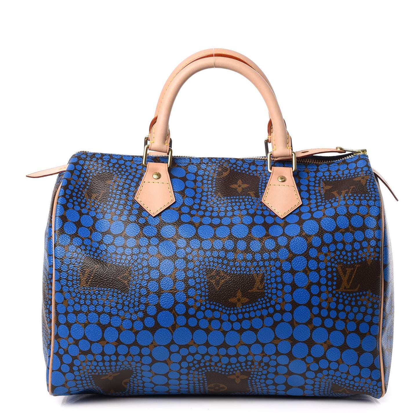Monogram Kusama Town Speedy 30 Blue