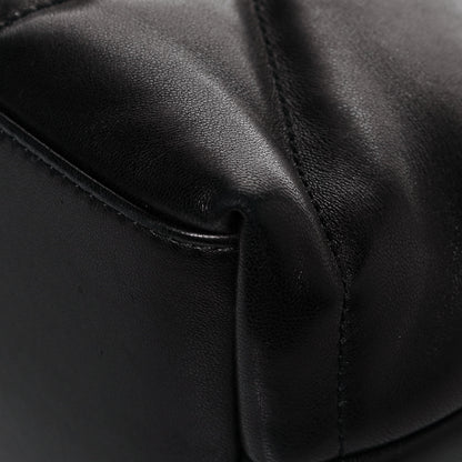 Saint Laurent Lambskin Quilted Small Loulou Puffer Monogram Chain Satchel Black 12 of 12