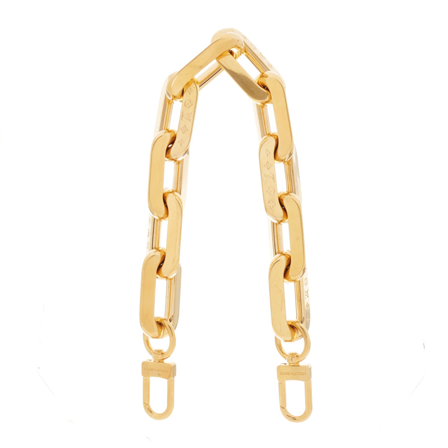 Metal Coussin MM Chain Strap Gold
