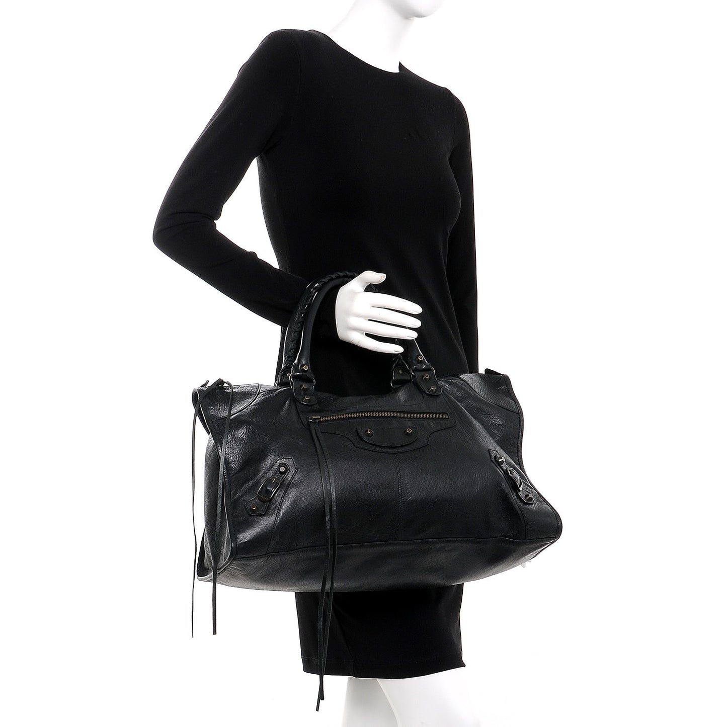 Agneau Classic Hardware Work Black