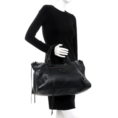 Balenciaga Agneau Classic Hardware Work Black 2 of 7