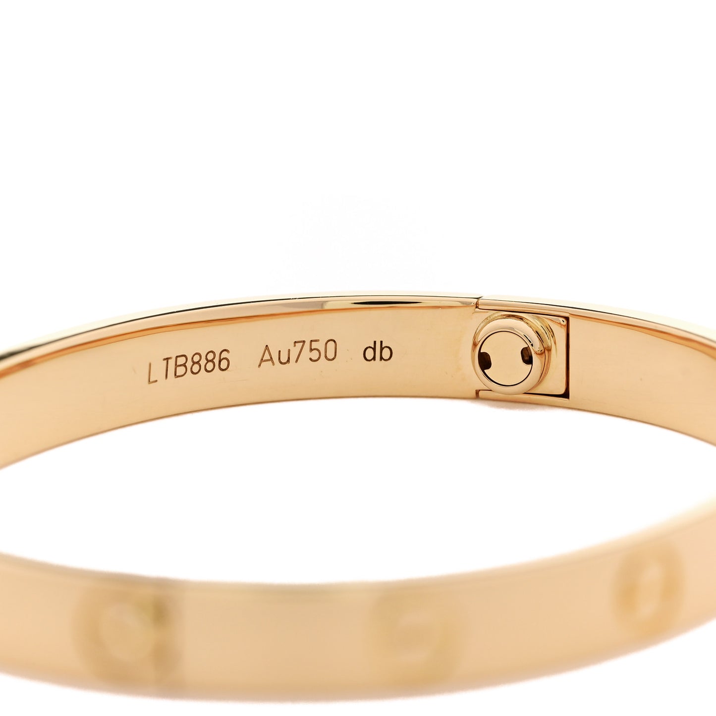 18K Yellow Gold LOVE Bracelet 16