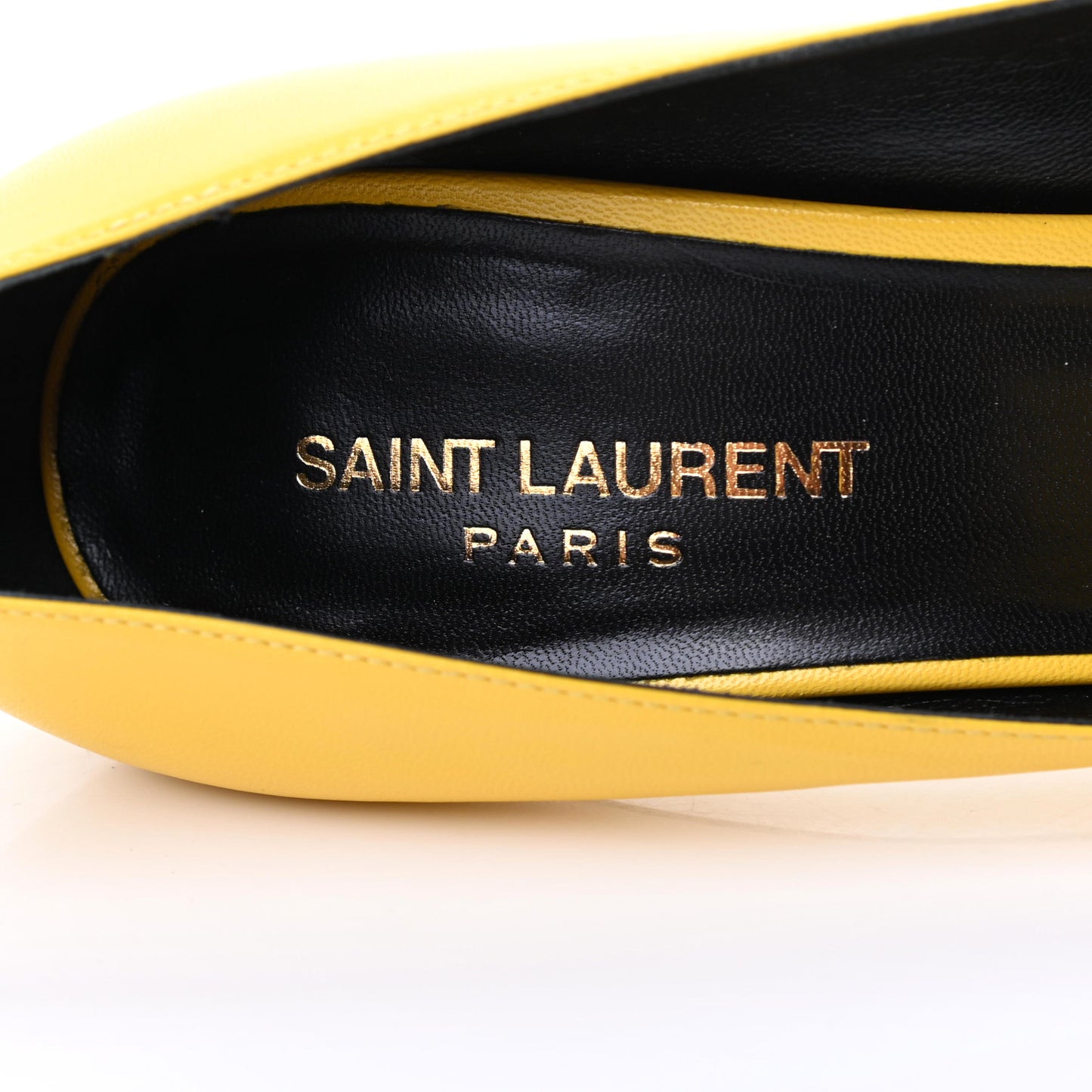Calfskin Paris 105 Pumps 39 Yellow