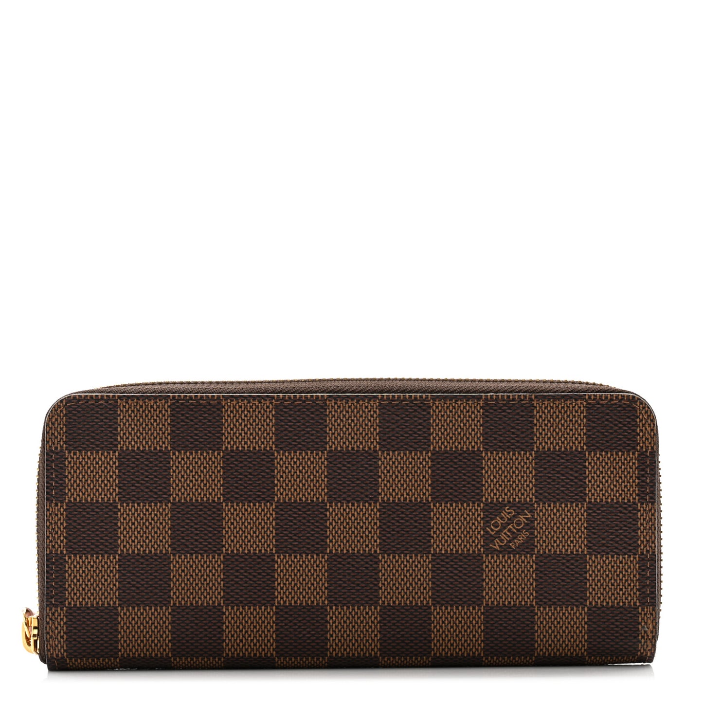 Damier Ebene Clemence Wallet Rose Ballerine