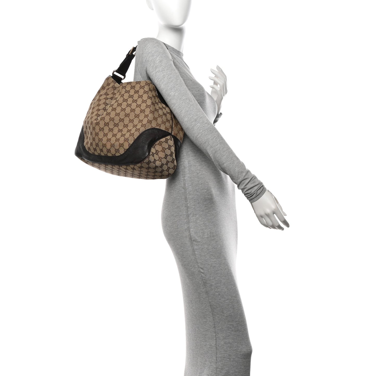 Monogram Charlotte Medium Hobo Brown