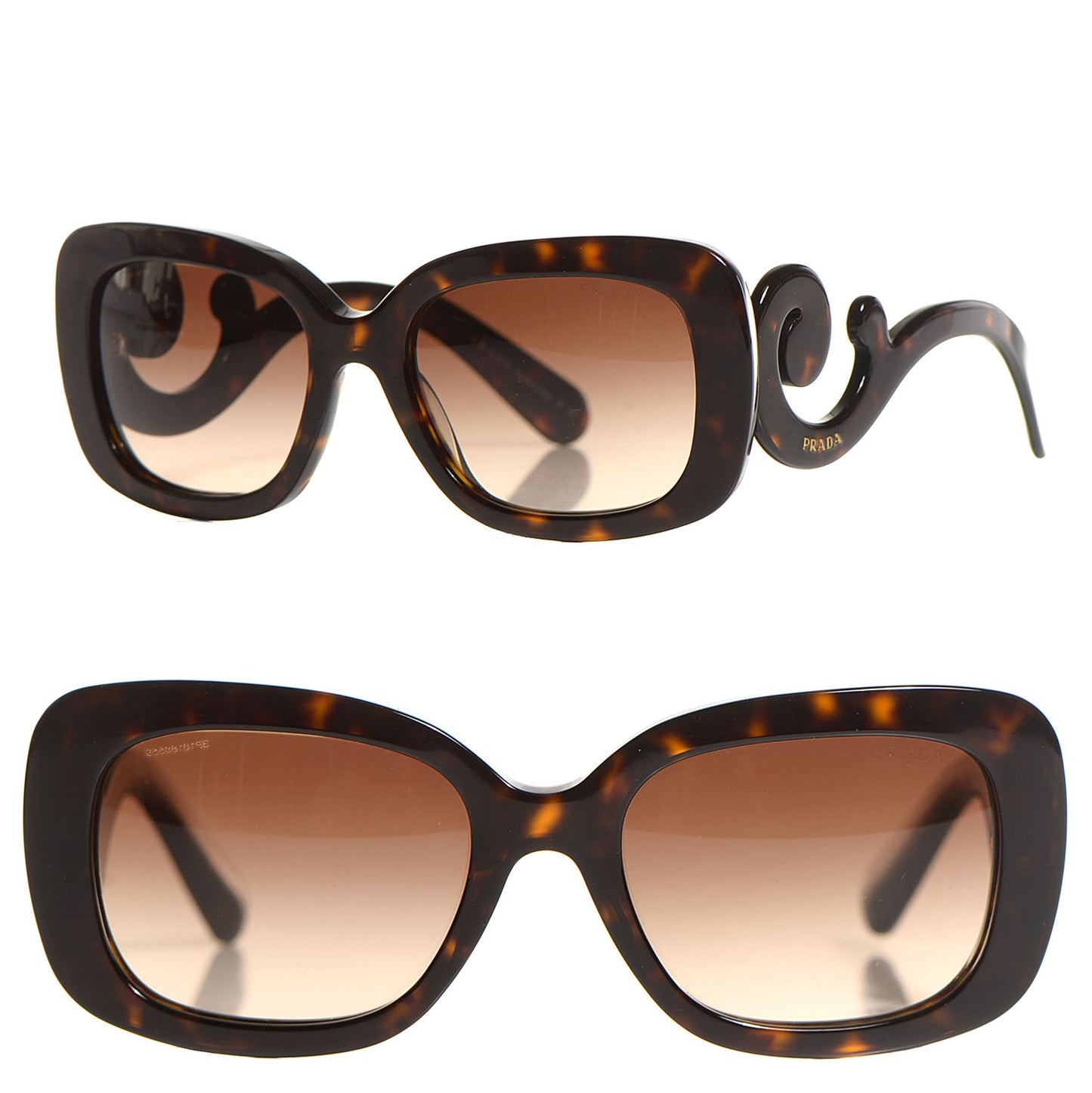 Acetate Baroque Sunglasses SPR 27O Tortoise