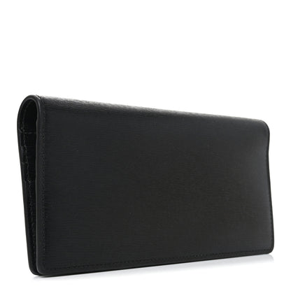 Gucci New Shanghai Calfskin Continental Wallet Black 3 of 8