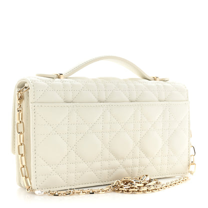Christian Dior Lambskin Cannage Mini My Dior Bag Latte 3 of 11
