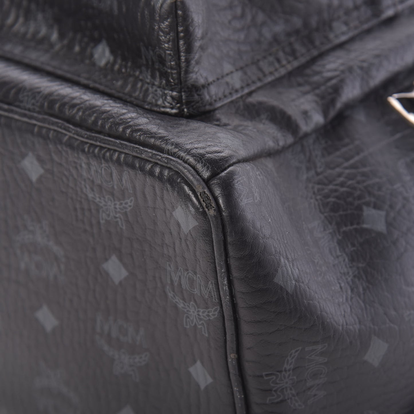 Visetos Medium Side Studs Stark Backpack Black