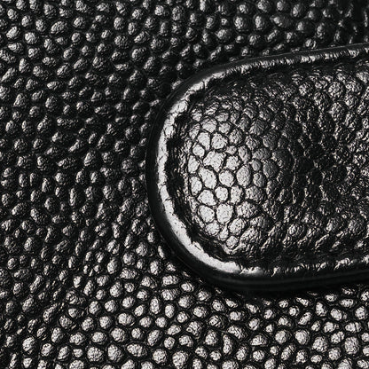 Chanel Caviar Timeless CC Compact French Wallet Black 14 of 16