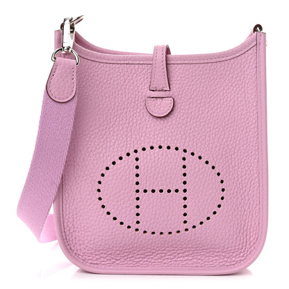 Hermes Taurillon Clemence Evelyne TPM Mauve Sylvestre 1 of 11