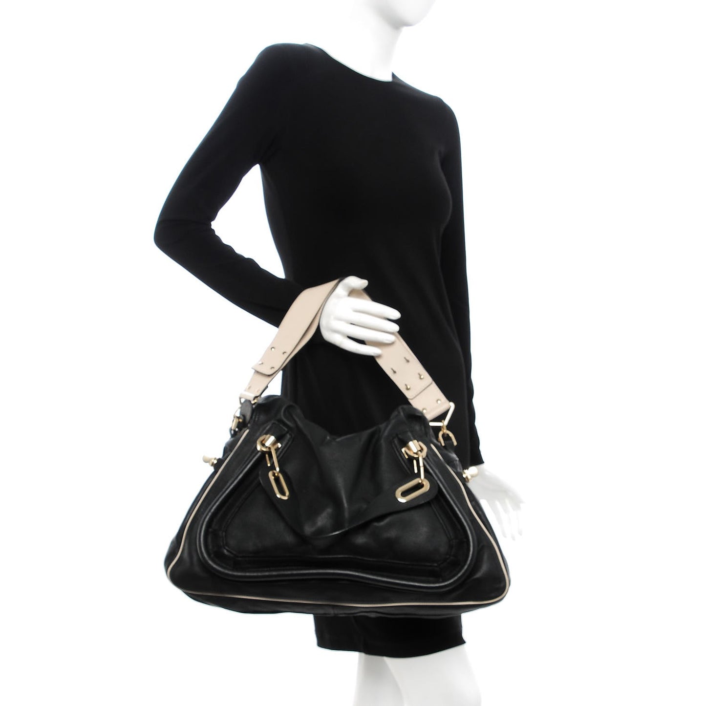 Calfskin Large Paraty Black