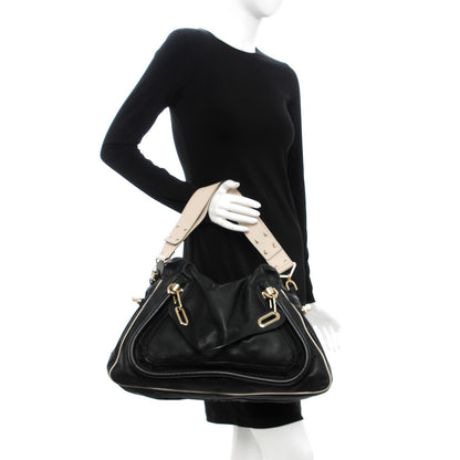 Chloe Calfskin Large Paraty Black 2 of 7
