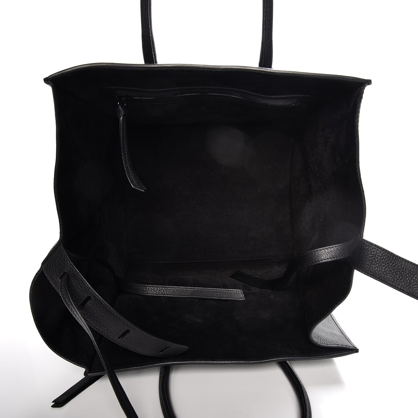 Supple Calfskin Medium Phantom Luggage Black