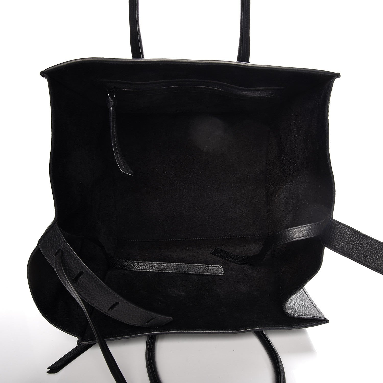 Celine Supple Calfskin Medium Phantom Luggage Black 5 of 14