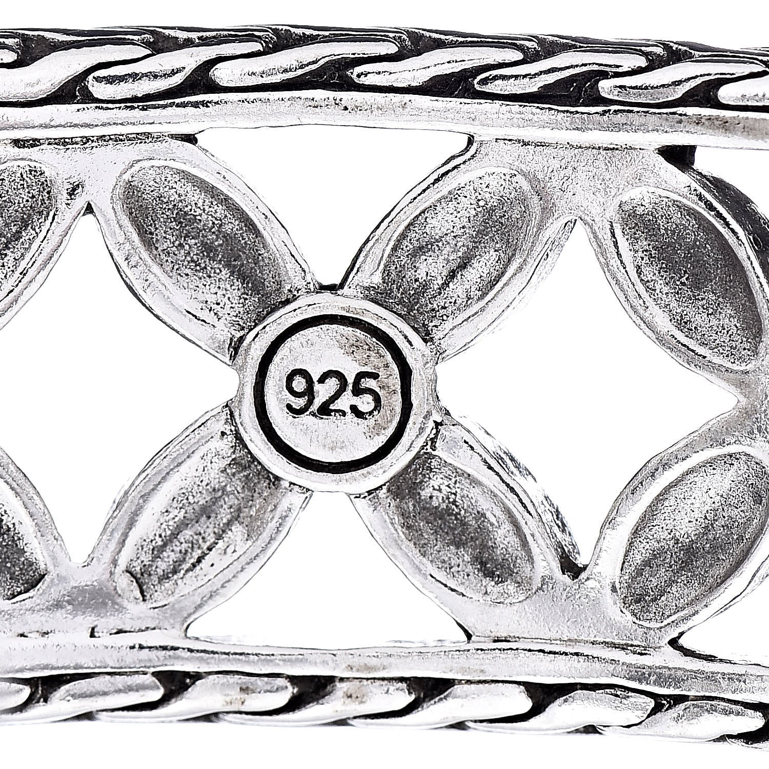John Hardy Sterling Silver 18K Yellow Gold Kawung Cuff Bracelet 5 of 5