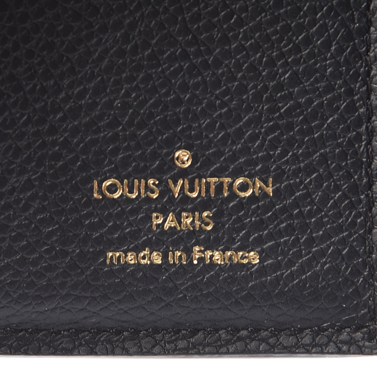 Louis Vuitton Empreinte Zoe Wallet Black 6 of 8