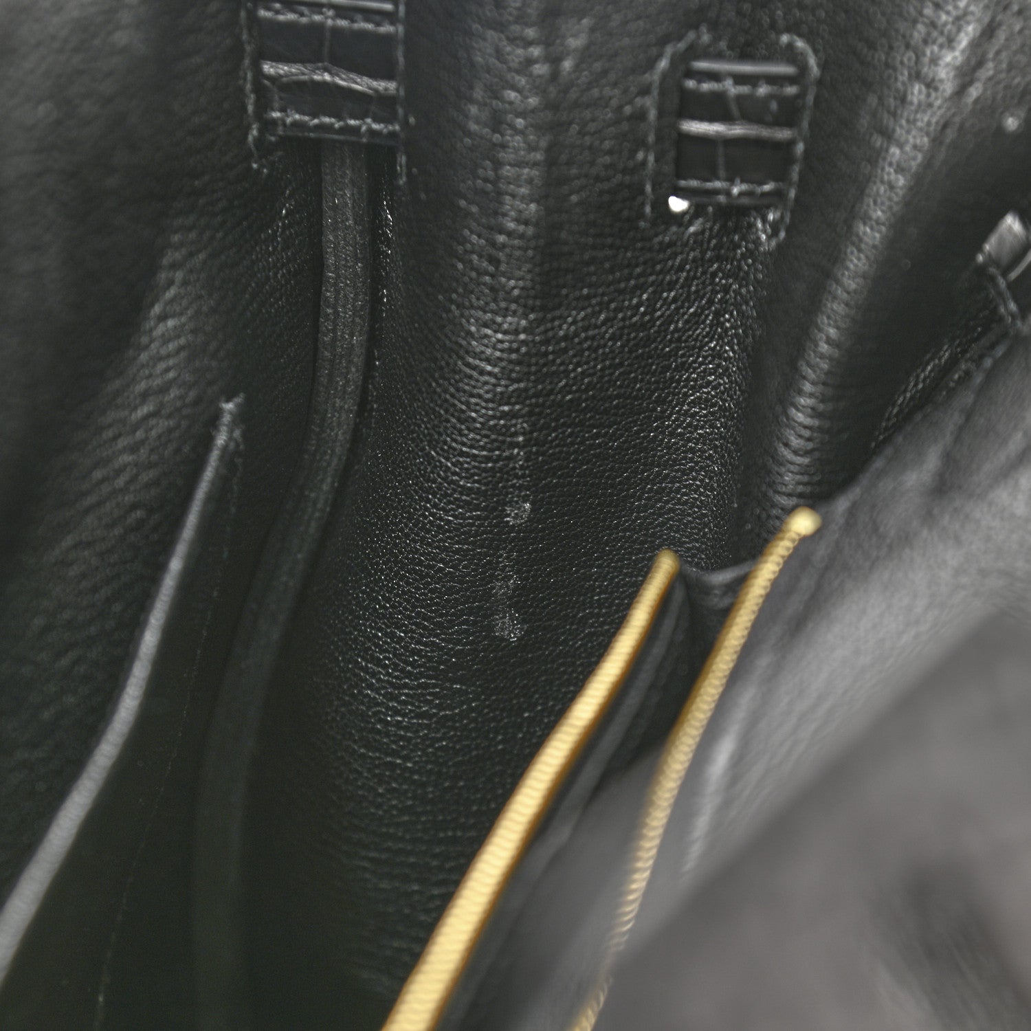 Hermes Togo Matte Alligator Birkin Touch 30 Black 13 of 13