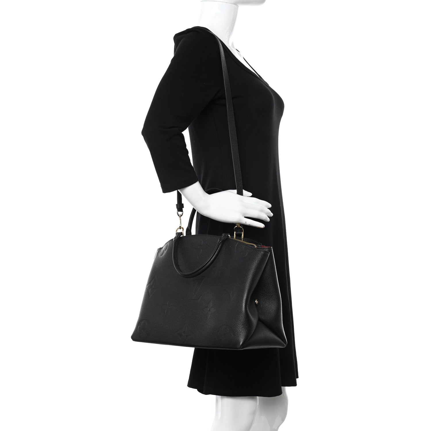 Louis Vuitton Empreinte Monogram Giant Grand Palais Black 2 of 10